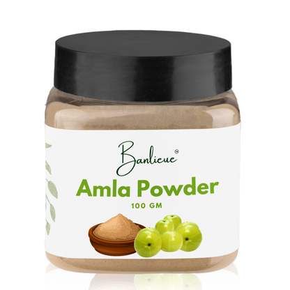 Banlieue Amla Powder Hair and Skin Care Solution | Chemical-Free, Paraben-Free,