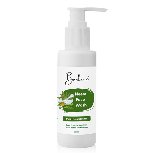 Banlieue Neem Face Wash Pure Natural & Safe 120ml | Soap Free Paraben