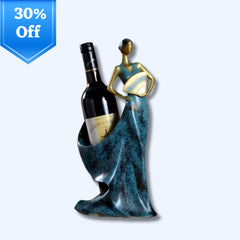 ASHAPURA Groups Wine Rack Decoration Wine Cabinet Decoration Ornaments Creative Wine Rack Wine Bottle Holder 18 X 17 X 36cm Wine Display