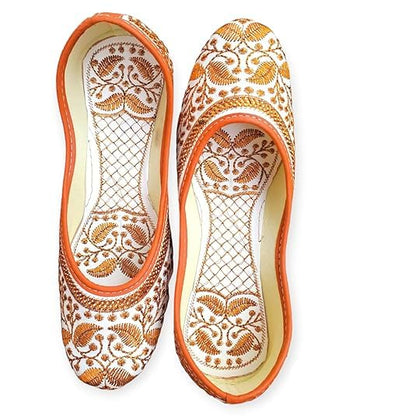 Women's Mojari Traditional Punjabi Jutti Ethnic Shoes