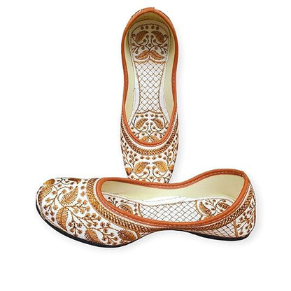 Women's Mojari Traditional Punjabi Jutti Ethnic Shoes