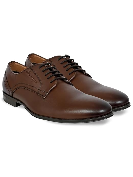 Allen Cooper Leather Formal Shoes for Men