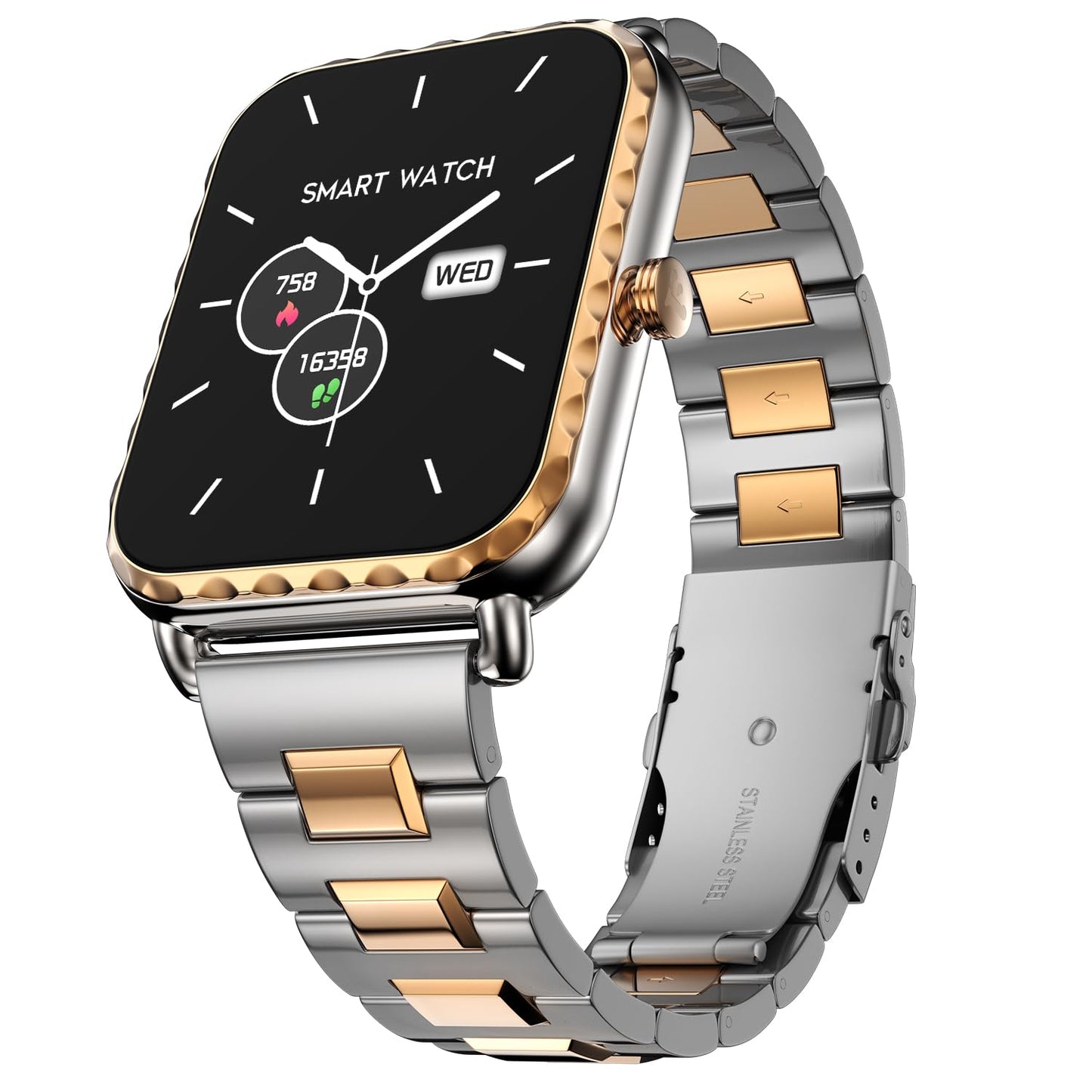 Fire-Boltt Jewel, Luxury Stainless Steel Smart Watch