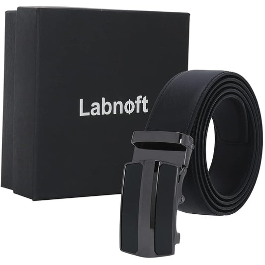 Labnoft Men's Auto Lock PU Leather Belt