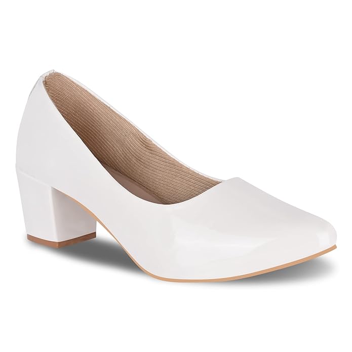 Casual Block Heel Office Wear Bellies for women