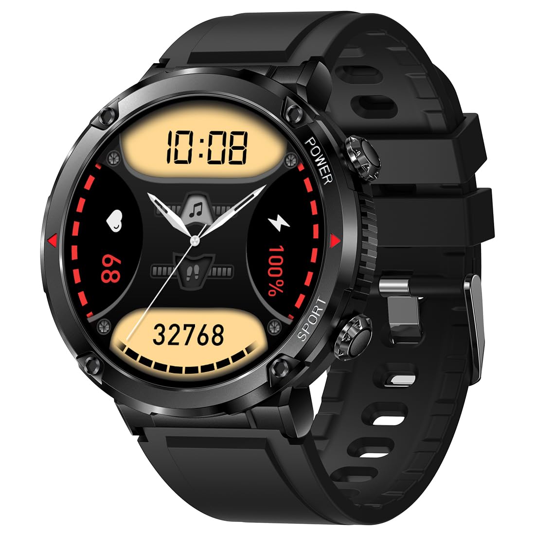 Fire-Boltt Armour, Sporty Rugged Outdoor Smart Watch