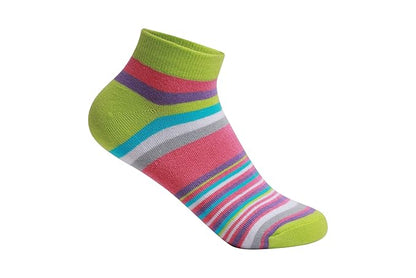 Stylish Striped Design with Extra Softness, Anti Odour & Anti Bacterial - Free Size, Multicolor