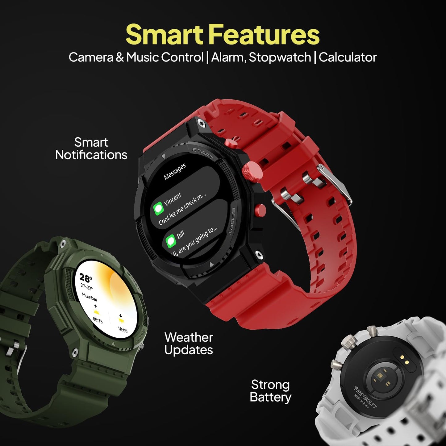 Fire-Boltt Newly Launched Quest Smartwatch