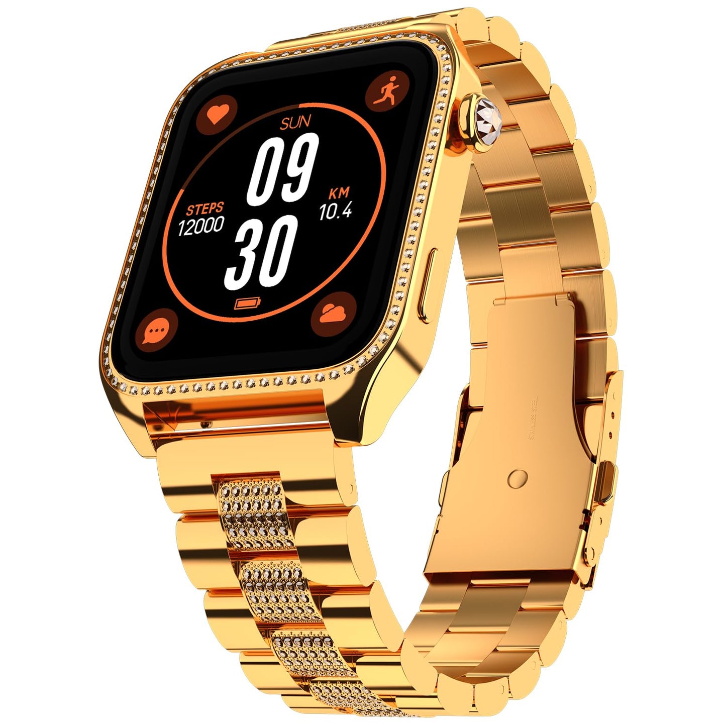 Fire-Boltt Jewel, Luxury Stainless Steel Smart Watch