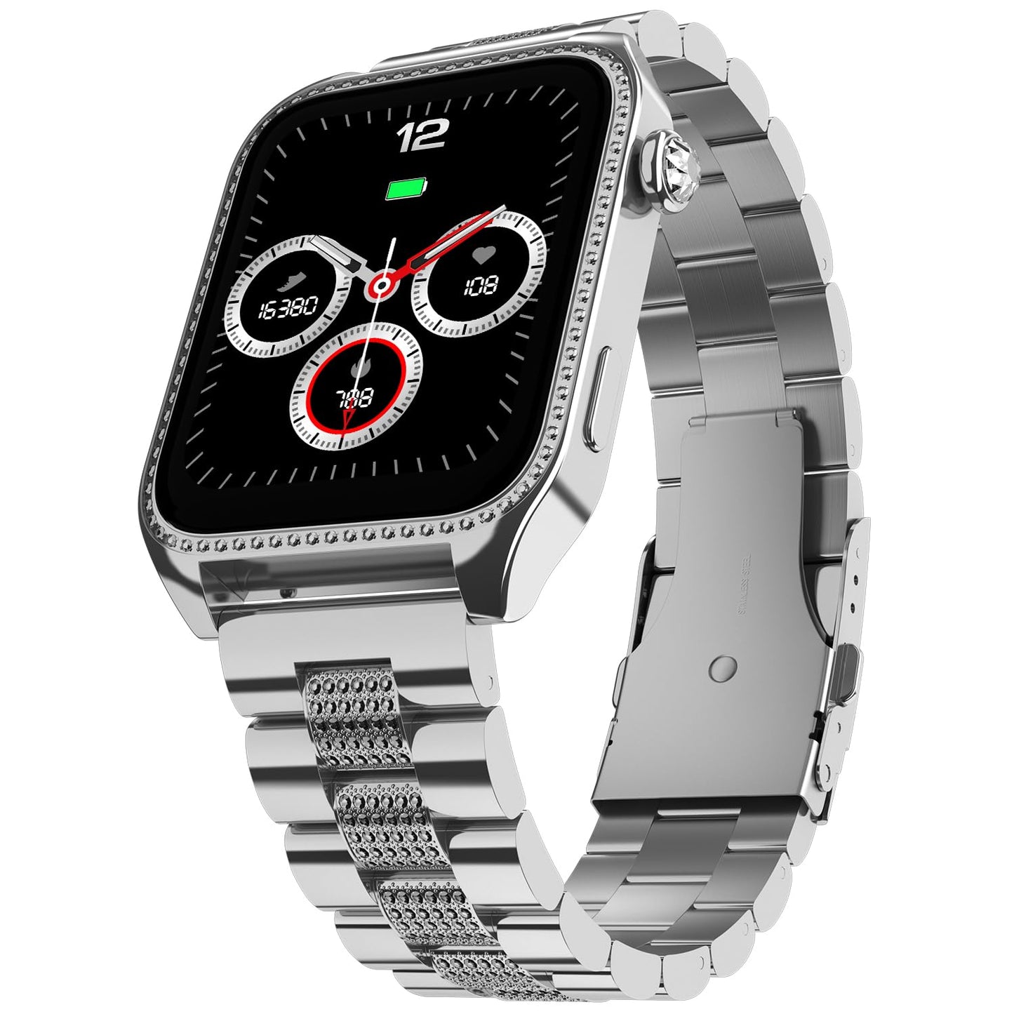 Fire-Boltt Xelor Luxury Stainless Steel Smart Watch