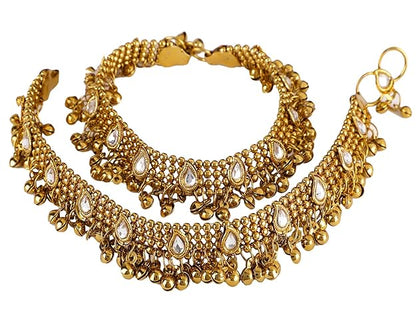 Gold Plated Anklets for Women