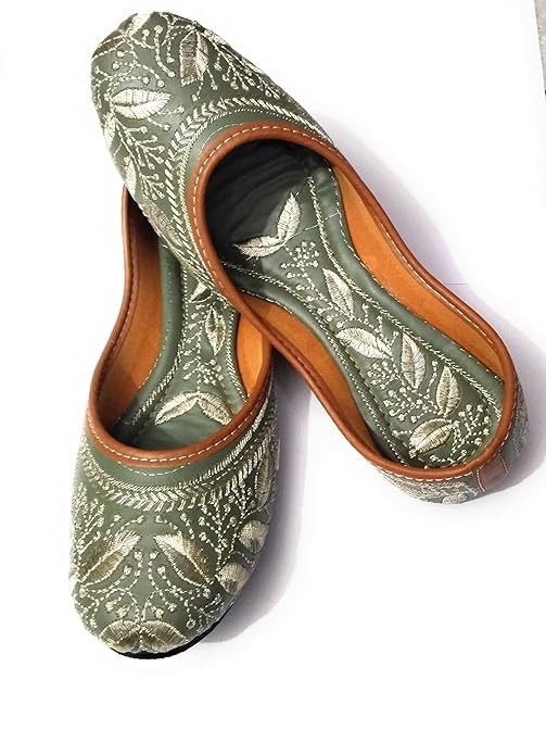 Women's Mojari Traditional Punjabi Jutti Ethnic Shoes