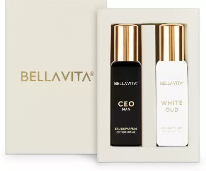 Bellavita CEO MAN perfume & WHITE OUD perfume combo| Citrus & Woody Notes |Long Lasting| Eau de Parfum - 20 ml  (For Men & Women)