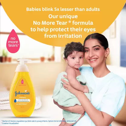 JOHNSON'S BABY No More Tears Shampoo (500ml+200ml) Home & Travel Combo Pack  (700 ml)